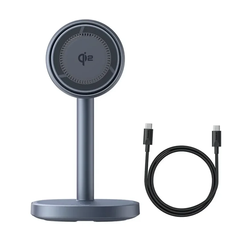 I förpackningen, Laddningsstativ Qi2 med aktiv kylning, USB-C-kabel