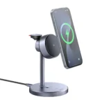 Laddningsstativ 3-i-1 laddare med MagSafe för iPhone, Apple Watch, AirPods,