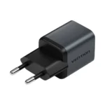 Ultrakompakt svart USB-C-laddare