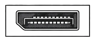 DisplayPort-ingång