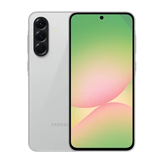 Galaxy A56, grön, fram- och baksida