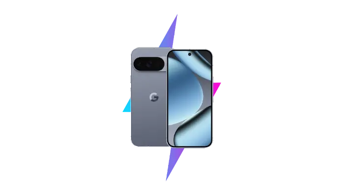 Google Pixel 10 Pro med USB-kablar och laddare