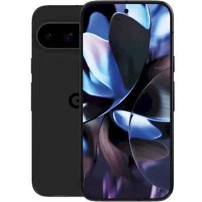 Google Pixel 9 Pro, svart, fram- och baksida