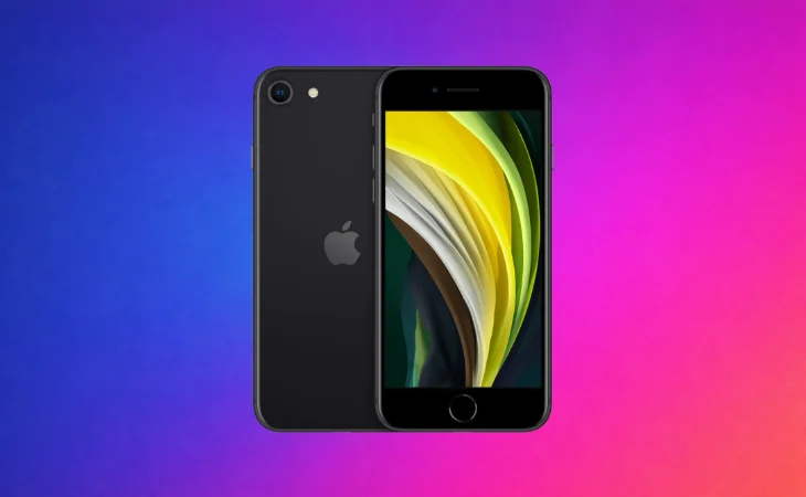 iPhone SE Gen2, svart