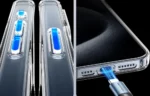 Transparent Vention MagSafe-skal för iPhone 14 Plus